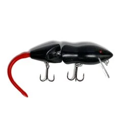 PB Rat 2 Piece Wakebait -Tackle Express 2 Piece Black w Red Tail 4c2f9063 c043 4fb7 9774 fa9e3e8a4bb2