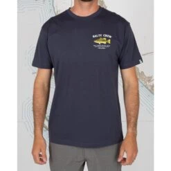 Salty Crew Bigmouth Premium Harbor Blue Tee