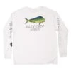 Salty Crew Angry Bull L/S Rashguard - White -Tackle Express 20135030 WHT BACK2 large 26803e00 1994 4225 99cf 7b16a287cf23