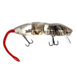 PB Rat 3 Piece Wakebait -Tackle Express 3 Piece Brown White Swirl w Red Tail f5a0e3f7 5dfd 4e1b 98d0 c4499deb8067
