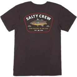 Salty Crew Creature Premium Short Sleeve Shirt - Black