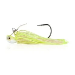 Berkley SlobberKnocker Bladed Jigs -Tackle Express Berkley SlobberKnocker 3 8oz WhiteChartreuse alt1