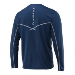Huk ICON X Long Sleeve Tech Tees -Tackle Express H1200138 409 B A