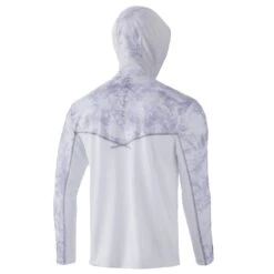 Huk Icon X Hooded LS Shirt Mossy Oak Drift