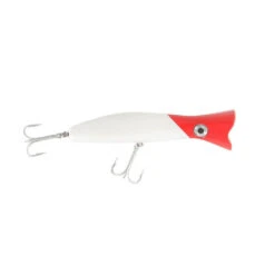 Halco Roosta Popper 160 -Tackle Express HalcoRoostaPopper160WhiteRedHead