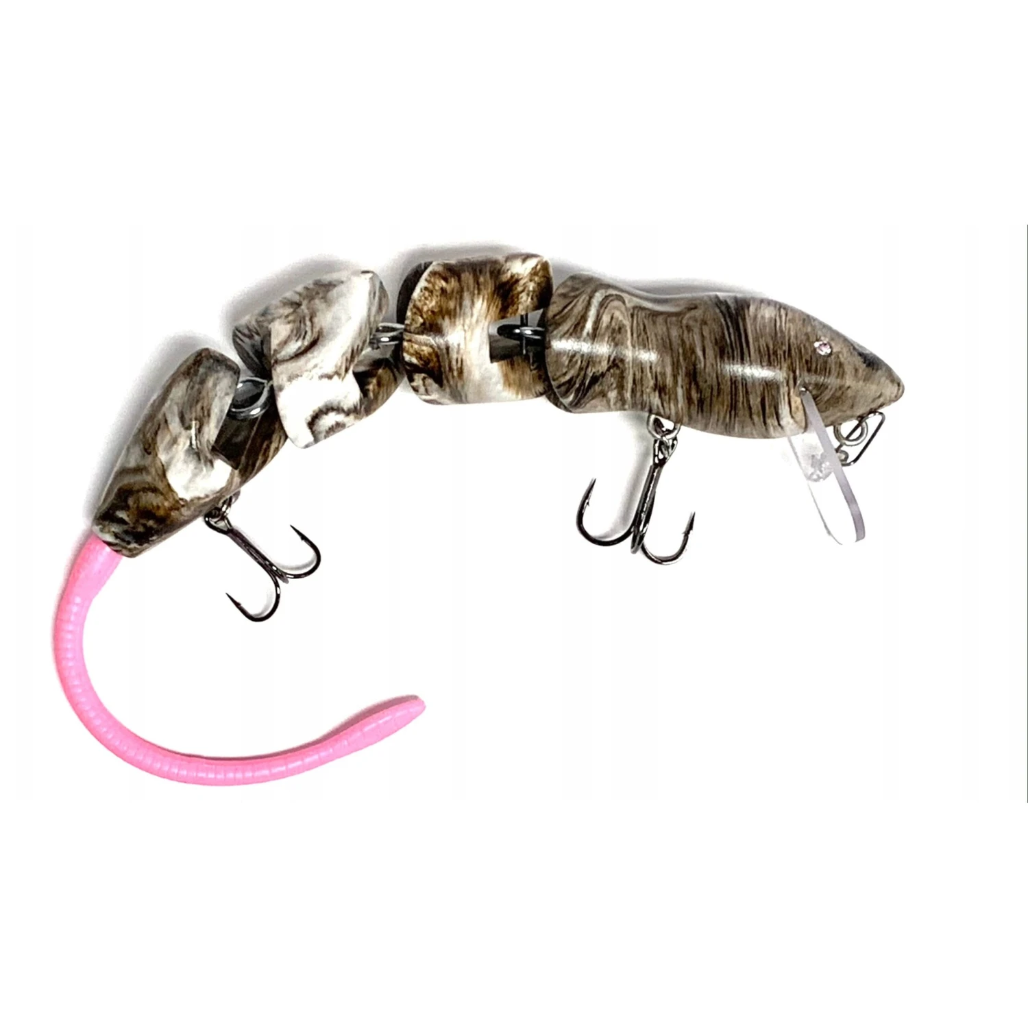 PB Rat 4 Piece Wakebait 4 PB Rat 4 Piece Wakebait - Image 2