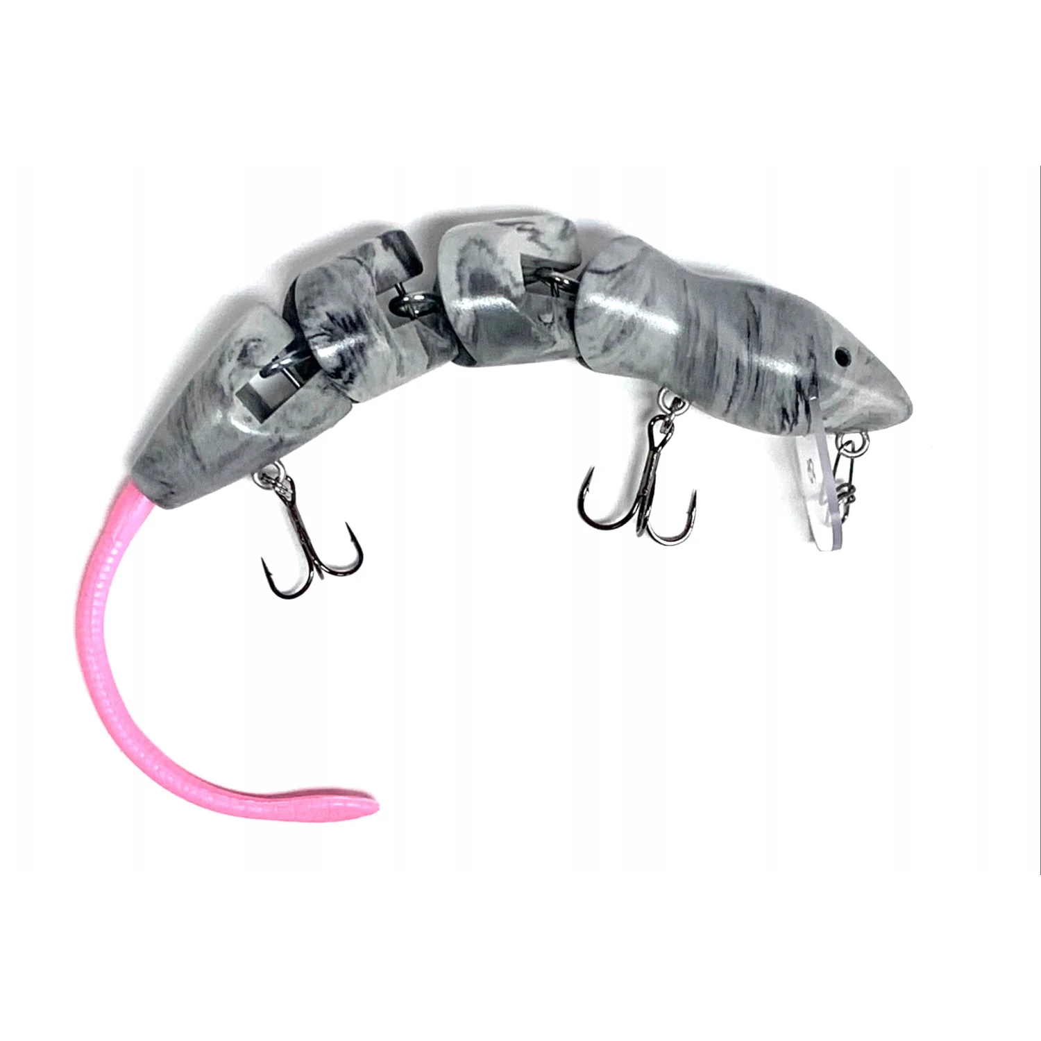 PB Rat 4 Piece Wakebait 3 PB Rat 4 Piece Wakebait