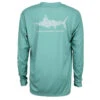 Aftco Jigfish UV Protection LS Fishing Shirt - Agate 2 Aftco Jigfish UV Protection LS Fishing Shirt - Agate -Tackle Express JigfishLS back