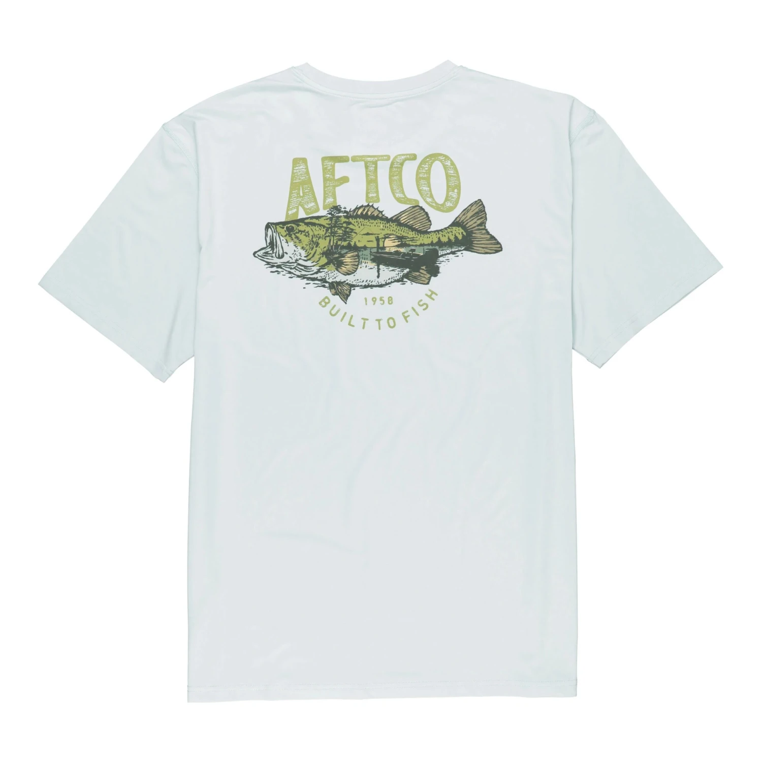 Aftco Wild Catch Short Sleeve Tee - Sprout 3 Aftco Wild Catch Short Sleeve Tee - Sprout