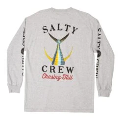 Salty Crew Tailed Long Sleeve Shirts -Tackle Express SaltyCrewTailedNavyL SAHBack