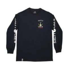 Salty Crew Tailed Long Sleeve Shirts -Tackle Express SaltyCrewTailedNavyL SNavy