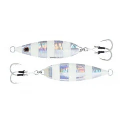 Shimano Butterfly Flat-Fall Jigs Size 200 -Tackle Express Shimano Flat Fall Zebra Glow 250g