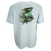 Aftco Wingman SS Performance Shirt - Mist -Tackle Express WingmanSSPerformanceShirtBack