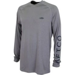 AFTCO Samurai 2 Long Sleeve Performance Shirt -Tackle Express grey 902372fa 4db0 4a7c b0da 1100d7ca29d3