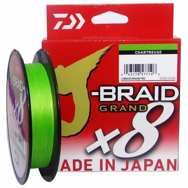 Daiwa Dawia J-Braid X8 Grand Braided Line 150 Yds 4 Daiwa Dawia J-Braid X8 Grand Braided Line 150 Yds - Image 2