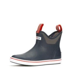 Xtratuf 22733 6" Ankle Deck Boot Navy Red