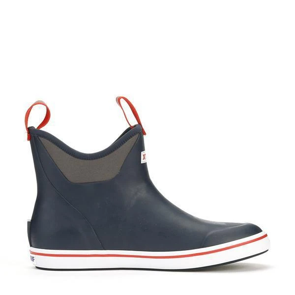 Xtratuf 22733 6" Ankle Deck Boot Navy Red 6 Xtratuf 22733 6" Ankle Deck Boot Navy Red - Image 4